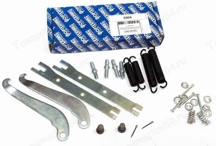 Набор крепежа заднего тормоза ВАЗ 2101-2107 полный <b>ФОРТЕХНИКС Б004</b> - изображение