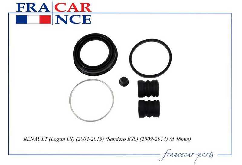 Ремкомплект суппорта тормозного переднего RENAULT (Logan LS) (04-15) 7701207958/ <b>FRANCECAR FCR10RK11</b> - изображение