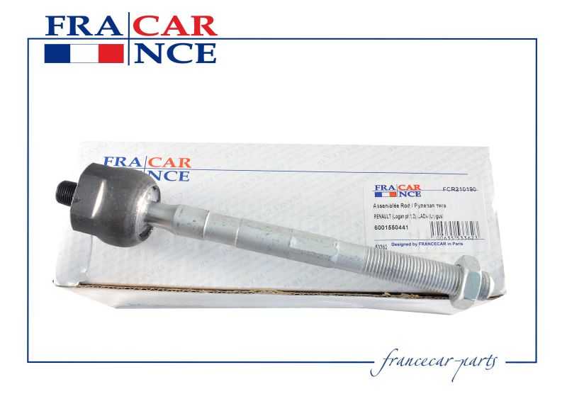 Тяга рулевая левая/правая RENAULT Logan (ph1,2)/ LADA Largus <b>FRANCECAR FCR210190</b> - изображение