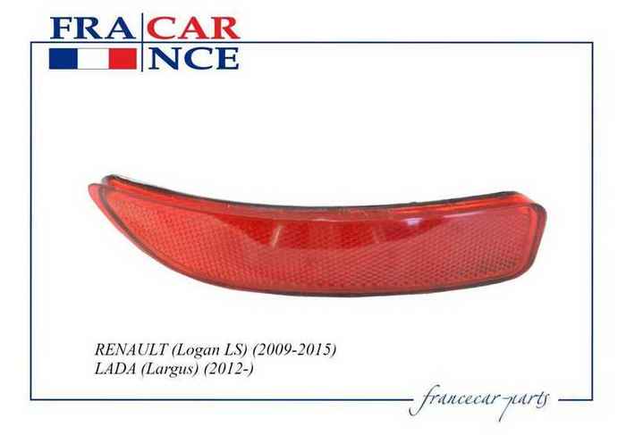 Катафот заднего бампера правый <b>FRANCECAR FCR210352</b> - изображение 1