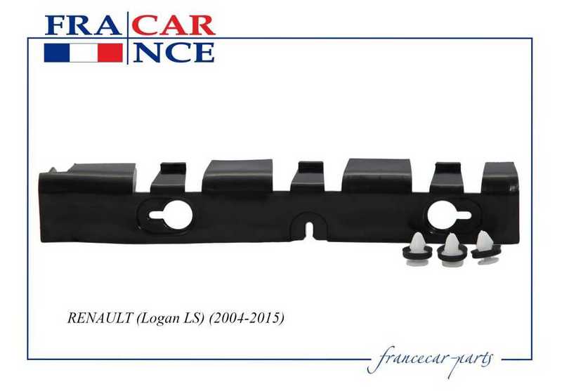 Кронштейн бампера заднего левый RENAULT Logan (ph1,2) <b>FRANCECAR FCR210387</b> - изображение 1