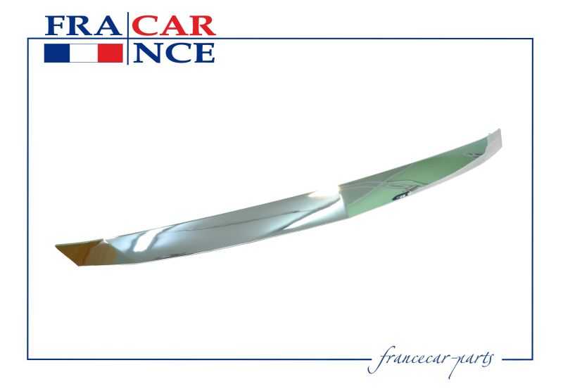 Накладка решетки радиатора (хром.) RENAULT Logan (ph2) <b>FRANCECAR FCR210448</b> - изображение