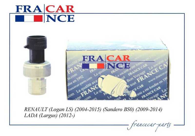 Датчик кондиционера RENAULT (Logan, Sandero) <b>FRANCECAR FCR210720</b> - изображение 1