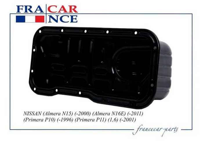 Поддон картера двигателя NISSAN Almera (N15/N16), Primera (P10/P11) <b>FRANCECAR FCR220823</b> - изображение 1