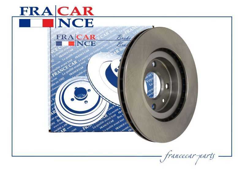 Диск тормозной передний (258x22) RENAULT Clio IV, Logan II, Sandero II <b>FRANCECAR FCR220869</b> - изображение