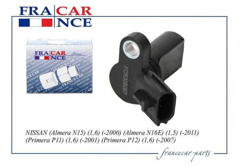 Датчик положения распредвала и коленвала NISSAN (Almera, Micra, Primera) <b>FRANCECAR FCR30S087</b> - изображение 1