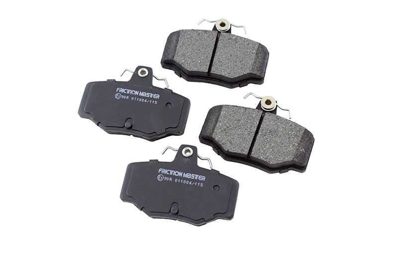 Колодки тормозные дисковые задние <b>FRICTION MASTER MKD1187</b> - изображение