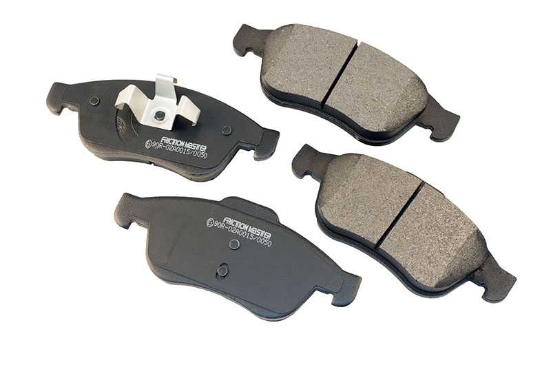 Колодки тормозные дисковые передние <b>FRICTION MASTER MKD1627</b> - изображение