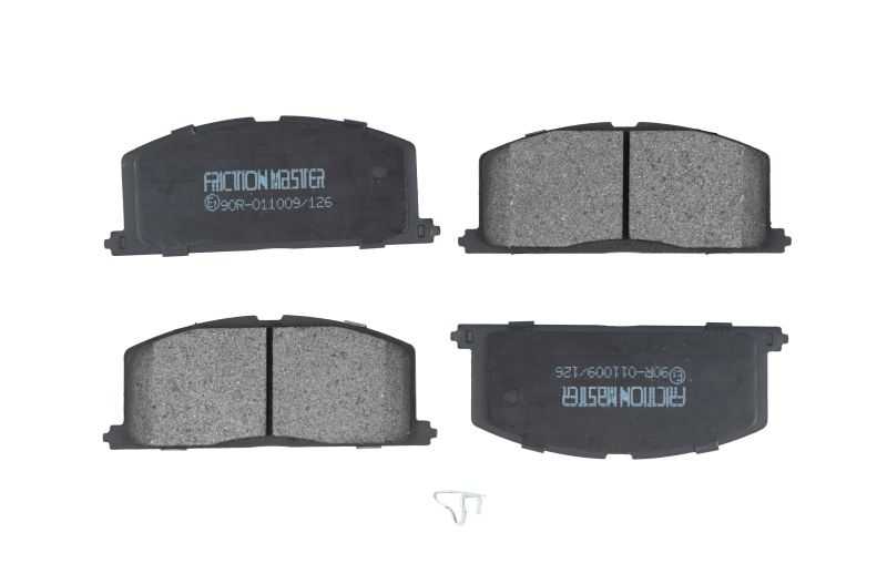 Тормозные колодки дисковые <b>FRICTION MASTER MKD242</b> - изображение Тормозные колодки дисковые <b>FRICTION MASTER MKD242</b> - изображение