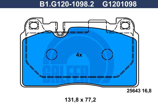 Колодки тормозные дисковые комплект 4 шт audi q5 2. 0tfsi3. 0tfsi2. 0tdi3. 0tdi 08 <b>GALFER B1G12010982</b> - изображение Колодки тормозные дисковые комплект 4 шт audi q5 2. 0tfsi3. 0tfsi2. 0tdi3. 0tdi 08 <b>GALFER B1G12010982</b> - изображение