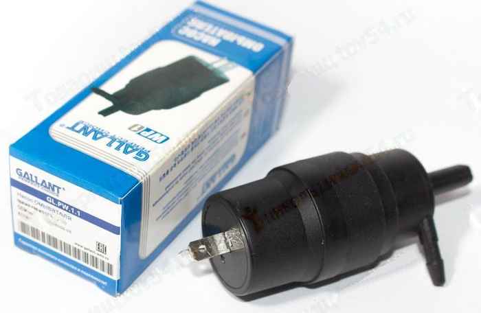 Мотор омывателя ВАЗ 2108 старого образца <b>GALLANT GL.PW.1.1</b> - изображение