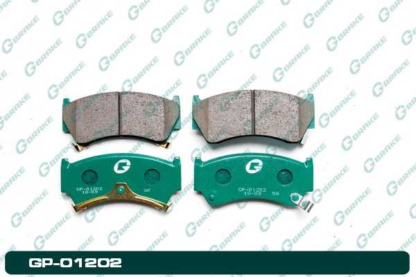 Колодки GP-01202 <b>G-BRAKE GP01202</b> - изображение