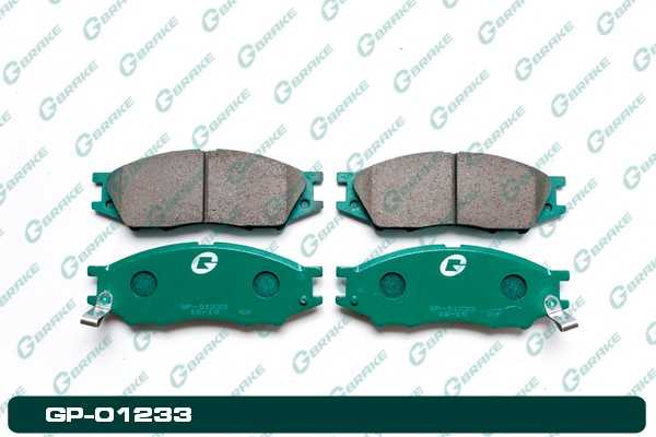 Колодки тормозные <b>G-BRAKE GP01233</b> - изображение