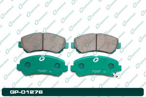 Колодки тормозные дисковые GP-01276 <b>G-BRAKE GP01276</b> - изображение