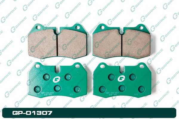 Тормозные колодки <b>G-BRAKE GP01307</b> - изображение