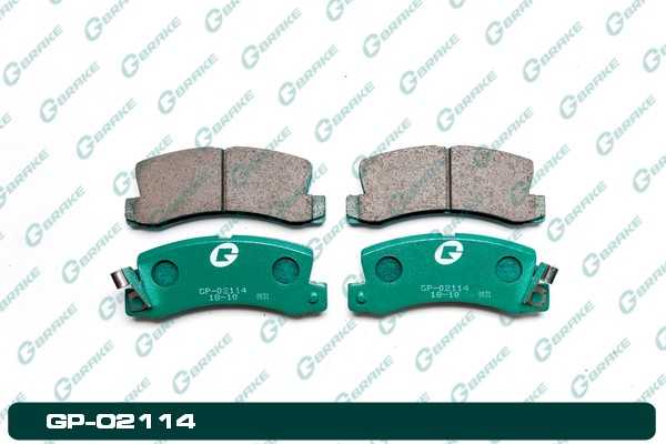 Колодки тормозные <b>G-BRAKE GP02114</b> - изображение Колодки тормозные <b>G-BRAKE GP02114</b> - изображение