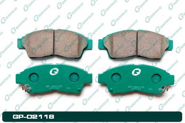 Колодки тормозные <b>G-BRAKE GP02118</b> - изображение