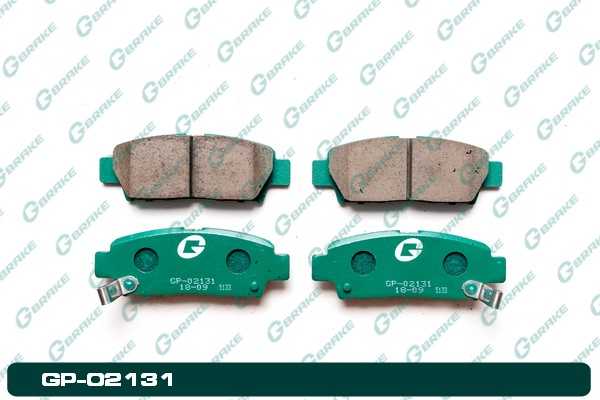 Колодки тормозные <b>G-BRAKE GP02131</b> - изображение Колодки тормозные <b>G-BRAKE GP02131</b> - изображение