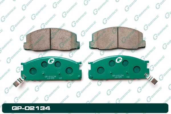 Колодки тормозные <b>G-BRAKE GP02134</b> - изображение