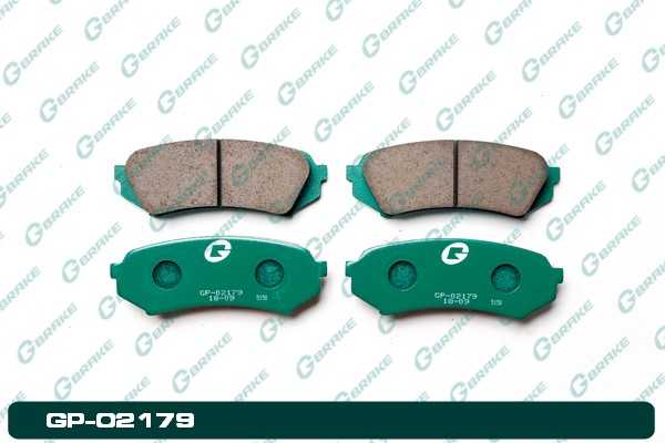 Колодки тормозные <b>G-BRAKE GP02179</b> - изображение Колодки тормозные <b>G-BRAKE GP02179</b> - изображение