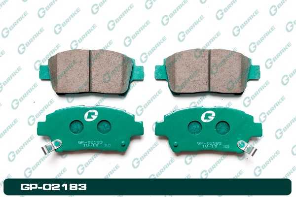 Колодки тормозные <b>G-BRAKE GP02183</b> - изображение Колодки тормозные <b>G-BRAKE GP02183</b> - изображение