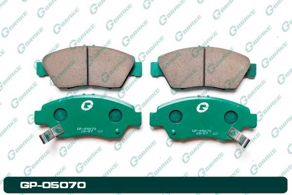 Колодки тормозные дисковые GP-05070 <b>G-BRAKE GP05070</b> - изображение Колодки тормозные дисковые GP-05070 <b>G-BRAKE GP05070</b> - изображение