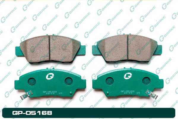 Колодки тормозные <b>G-BRAKE GP05168</b> - изображение Колодки тормозные <b>G-BRAKE GP05168</b> - изображение
