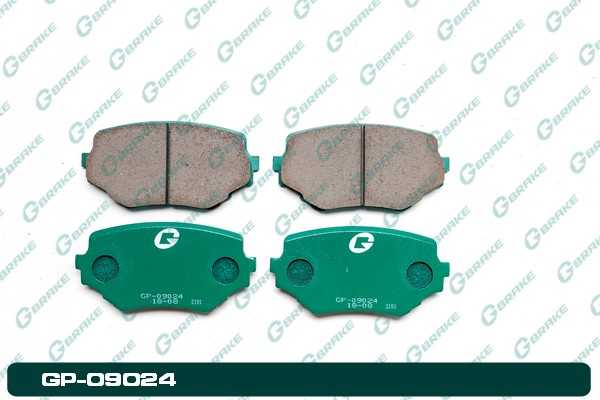 Колодки тормозные <b>G-BRAKE GP09024</b> - изображение