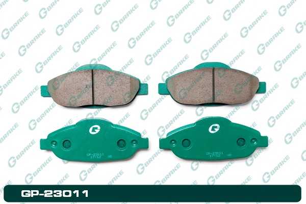 Колодки тормозные дисковые GP-23011 <b>G-BRAKE GP23011</b> - изображение