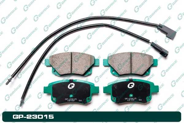 Колодки тормозные дисковые GP-23015 <b>G-BRAKE GP23015</b> - изображение