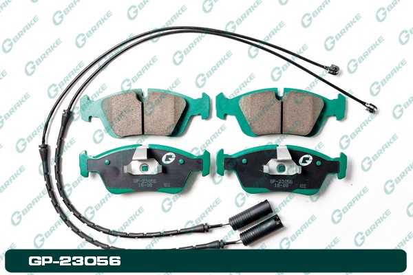 Колодки тормозные дисковые GP-23056 <b>G-BRAKE GP23056</b> - изображение