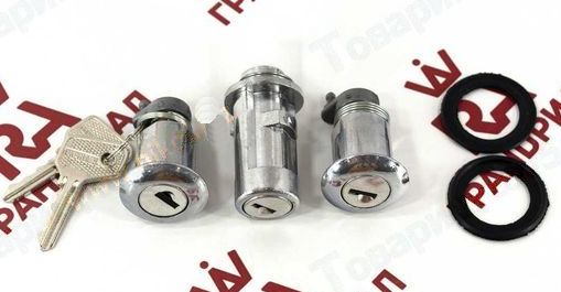 Замок багажника ВАЗ 2105, 2107 в сборе с личинками <b>ГРАНД РИ АЛ 21777</b> - изображение Замок багажника ВАЗ 2105, 2107 в сборе с личинками <b>ГРАНД РИ АЛ 21777</b> - изображение