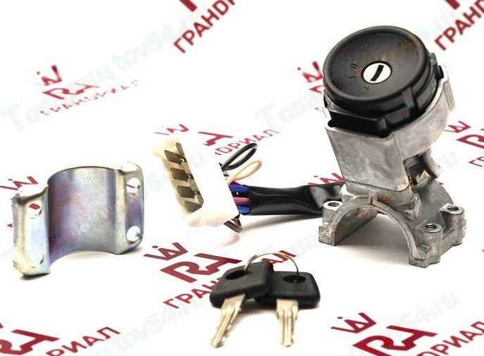 Замок зажигания ВАЗ 2109 нового образца <b>ГРАНД РИ АЛ 22476</b> - изображение