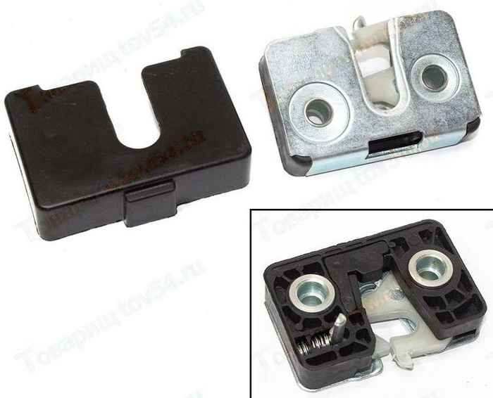 Механизм замка двери наружный ВАЗ 2108-2110 бесшумный правый <b>ГРАНД РИ АЛ 23177</b> - изображение