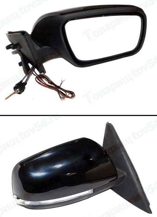 Зеркало заднего вида наружное ВАЗ 2171 Приора нового образца правое механическое, поворотник <b>ГРАНД РИ АЛ 50628</b> - изобра Зеркало заднего вида наружное ВАЗ 2171 Приора нового образца правое механическое, поворотник <b>ГРАНД РИ АЛ 50628</b> - изображение