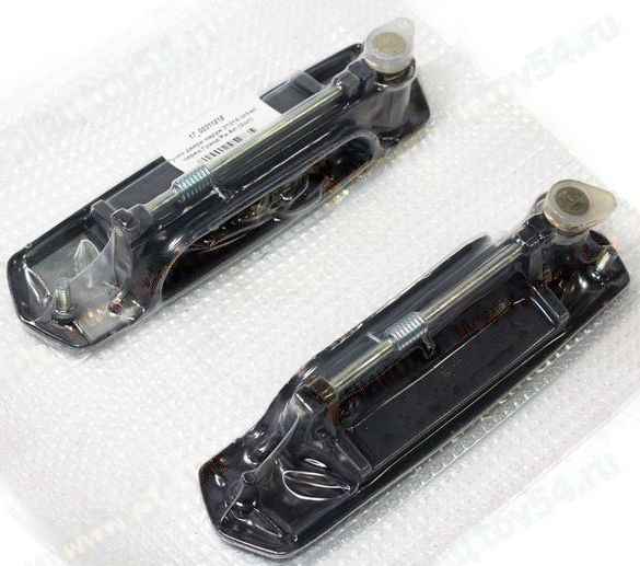 Ручки двери наружные ВАЗ 21214 Urban передние комплект 2шт с личинками черные <b>ГРАНД РИ АЛ 50643</b> - изображение