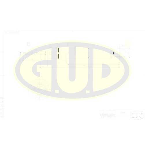 Амортизатор nis primera 1.02 зад <b>G.U.D GSA341325</b> - изображение