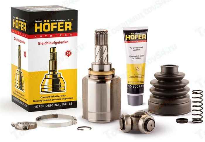 ШРУС внутренний Lada Largus (12-) 1.6 16V коробка JH-5 8200863653 <b>HOFER HF 401 222</b> - изображение