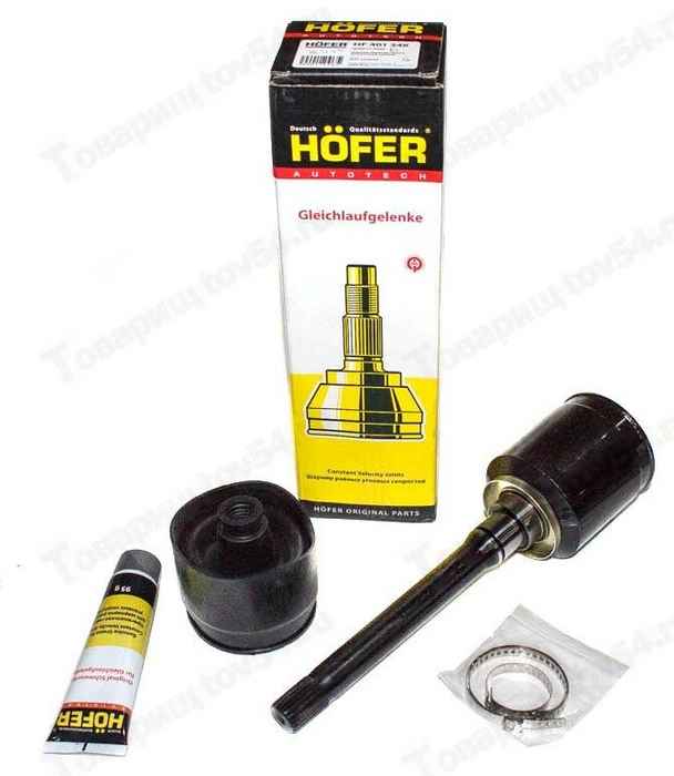 ШРУС внутренний ВАЗ 2121 Нива правый (длинный) шариковый <b>HOFER HF 401 246</b> - изображение ШРУС внутренний ВАЗ 2121 Нива правый (длинный) шариковый <b>HOFER HF 401 246</b> - изображение