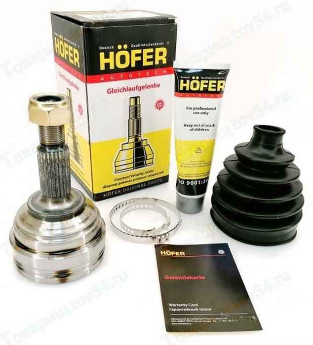 ШРУС наружный Lada Largus (12-) 1.6 8V (23 шлица наружных, 30 внутренних) <b>HOFER HF 401 512</b> - изображение