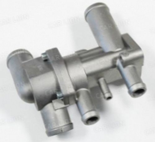 Термостат ВАЗ 2170 Приора, 2110-2115 (2003г) в сборе с корпусом, на 6 патрубков <b>HOFER HF 445 908</b> (21082-1306010-11) - изображение