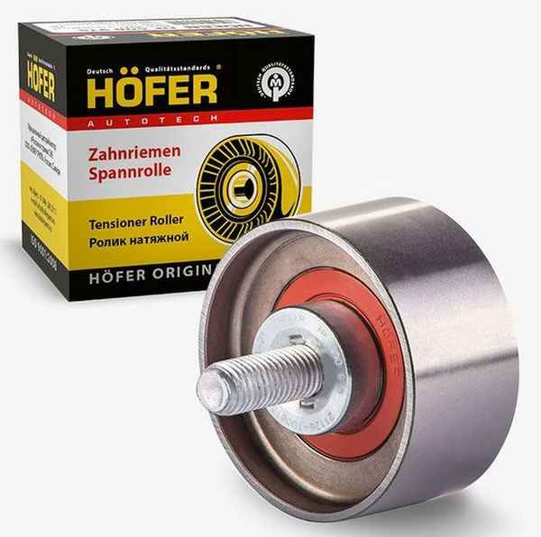 Ролик натяжителя ВАЗ 21126 (Приора 16кл) опорный <b>HOFER HF 608 916</b> - изображение