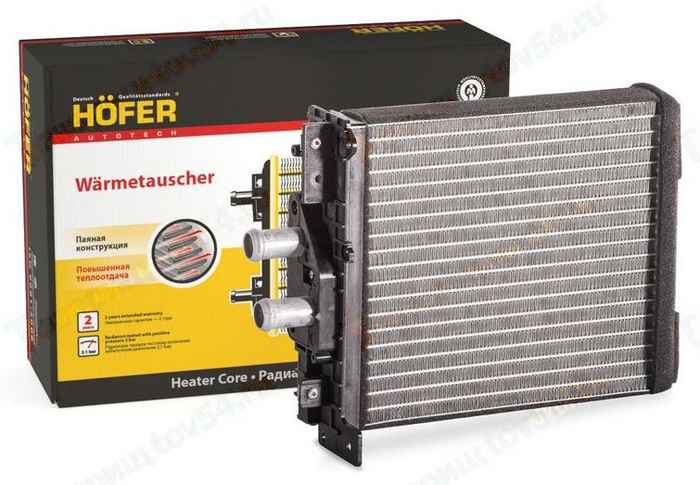 Радиатор отопителя ВАЗ 2170 Приора с кондиционер Panasonic алюминиевый <b>HOFER HF 730 239</b> - изображение Радиатор отопителя ВАЗ 2170 Приора с кондиционер Panasonic алюминиевый <b>HOFER HF 730 239</b> - изображение
