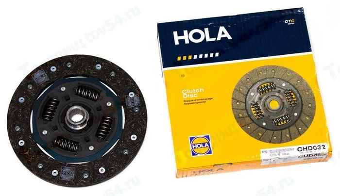 Диск сцепления Lada Vesta, Xray, Nissan Micra III, Renault Duster в сборе <b>HOLA CHD032</b> (301001HM0A) - изображение