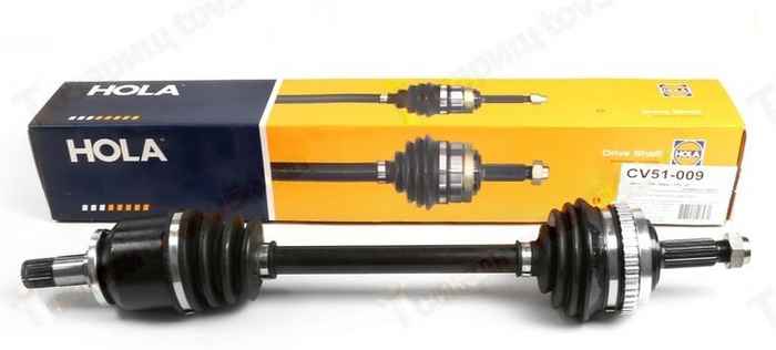 Привод Lada 1118 Kalina, 2170 Priora, 2190 Granta с ABS в сборе левый <b>HOLA CV51-009</b> (21700-2215011-10) - изображение