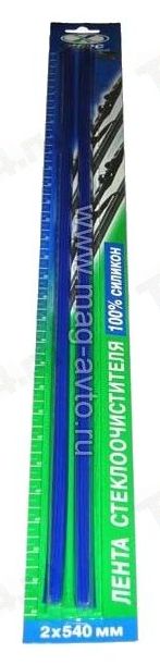 Резинка стеклоочистителя 54см ВАЗ 2108 синяя <b>ХОРС 21080-5205902-00 син</b> - изображение Резинка стеклоочистителя 54см ВАЗ 2108 синяя <b>ХОРС 21080-5205902-00 син</b> - изображение