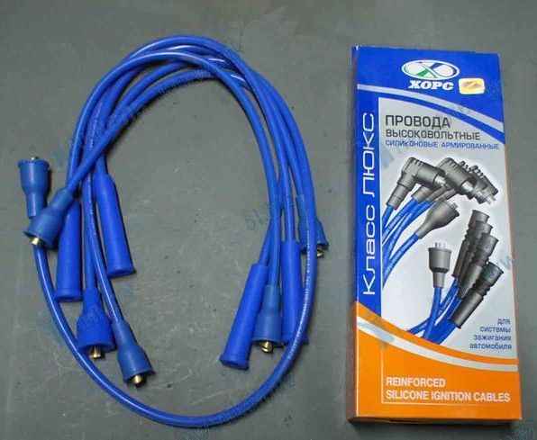 Провода высоковольтные ВАЗ 2121 Нива Люкс <b>ХОРС 2121-3707080</b> - изображение