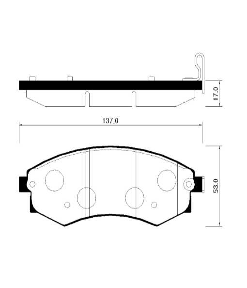Колодки тормозные дисковые передн HYUNDAI: LANTRA 95-00, ELANTRA 05-06, SONATA 98-03  KIA: MAGNETIS 01-02, OPTIMA 01-02 <b>HSB HP0007</b> - изображение 1
