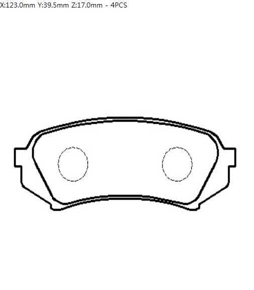 Колодки тормозные дисковые TOYOTA: LAND CRUISER (UZJ100) 98.1- _ LEXUS: LX470 (UZJ100) 98.1- <b>HSB HP5199</b> - изображение 1