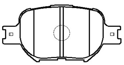 Колодки тормозные <b>HSB HP5201</b> - изображение
